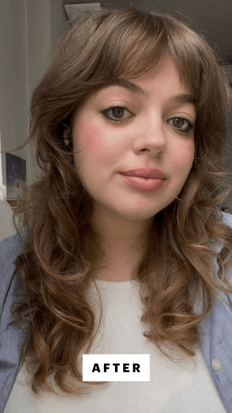 Allure commerce producer Sarah Hoffmann applying Nars's The Multiple